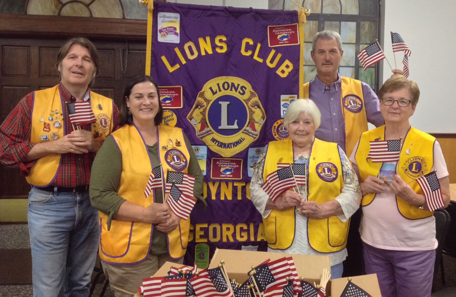 Boynton Lions Club of Ringgold encourages youth as they honor veterans